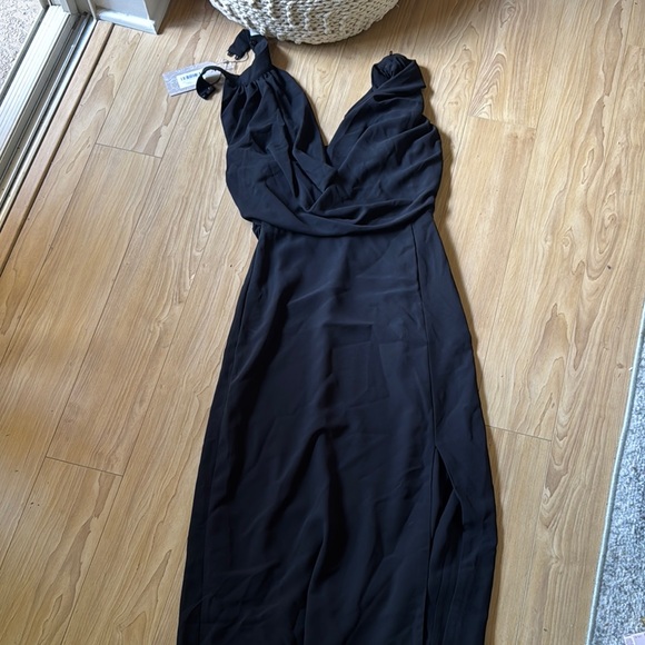 MESHKI GALIA COWL NECK MAXI DRESS - Picture 1 of 5